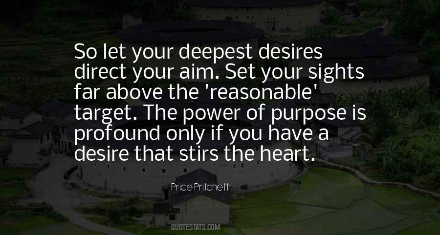 Quotes About Desire Of The Heart #15930