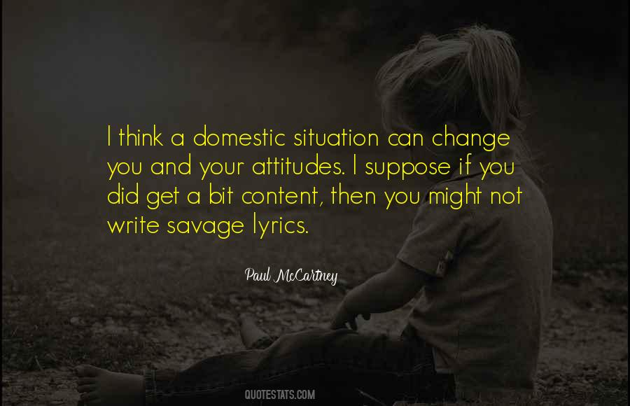 Quotes About Change Your Attitude #932250