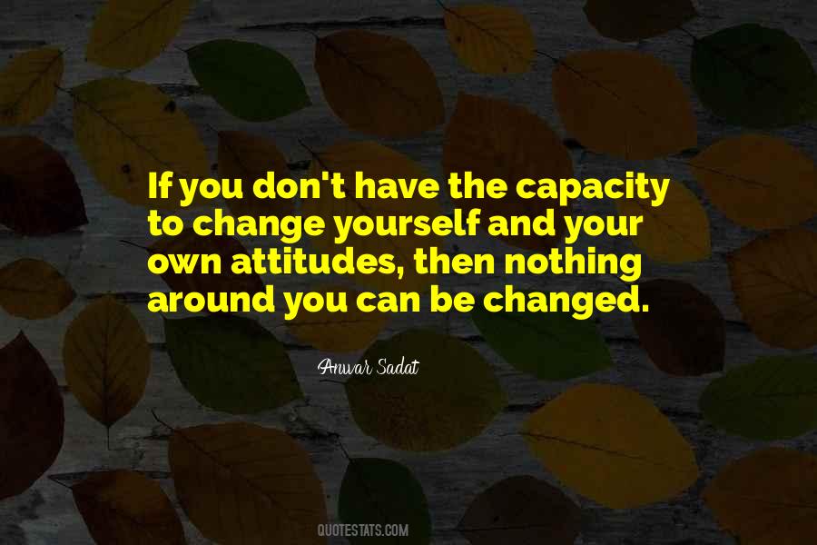 Quotes About Change Your Attitude #975434