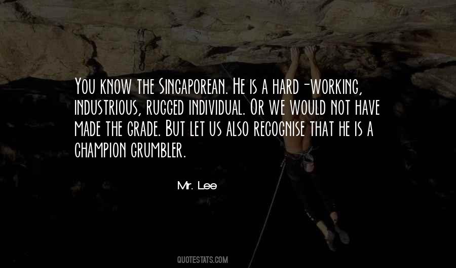 Singaporean Quotes #389162