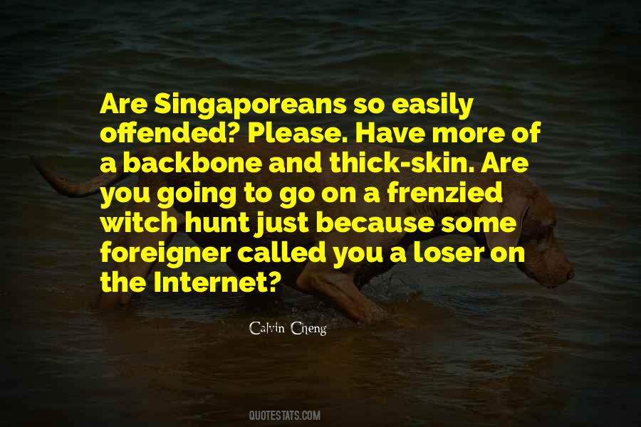 Singaporeans Quotes #1421506