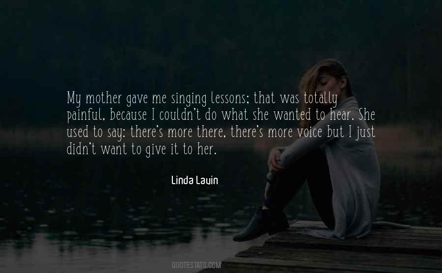 Singing's Quotes #117057