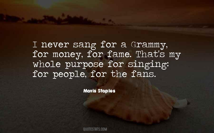 Singing's Quotes #128445