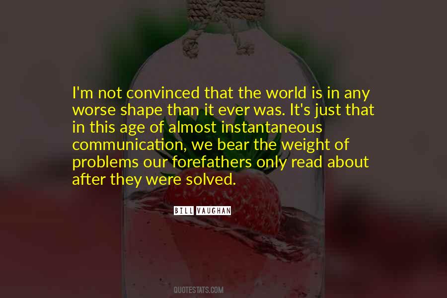 Quotes About Weight Of The World #685858