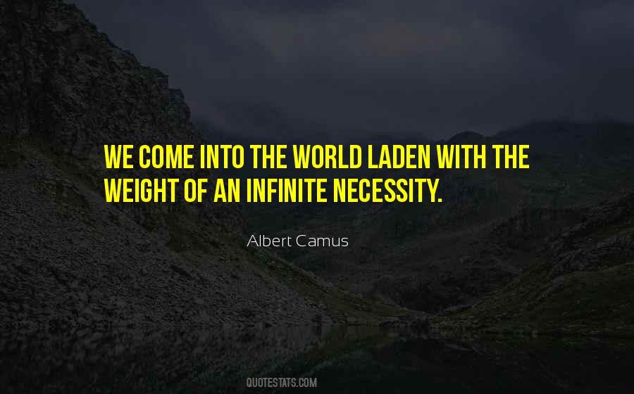 Quotes About Weight Of The World #74042