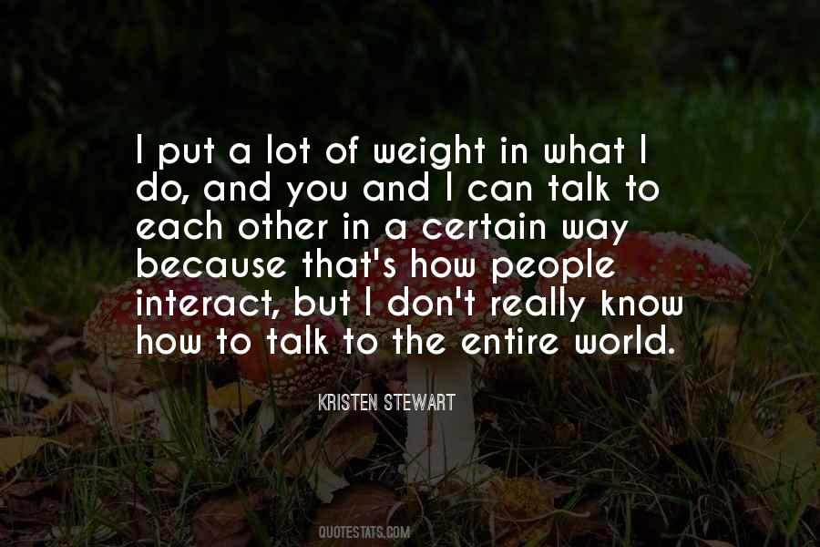 Quotes About Weight Of The World #778697