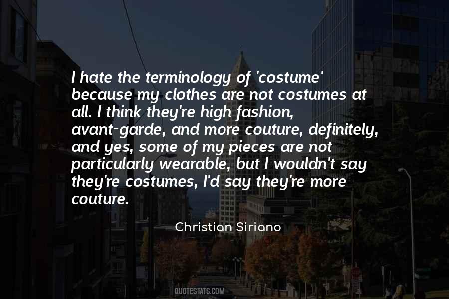 Siriano Quotes #868578