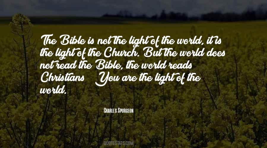 Quotes About Light Bible #247474