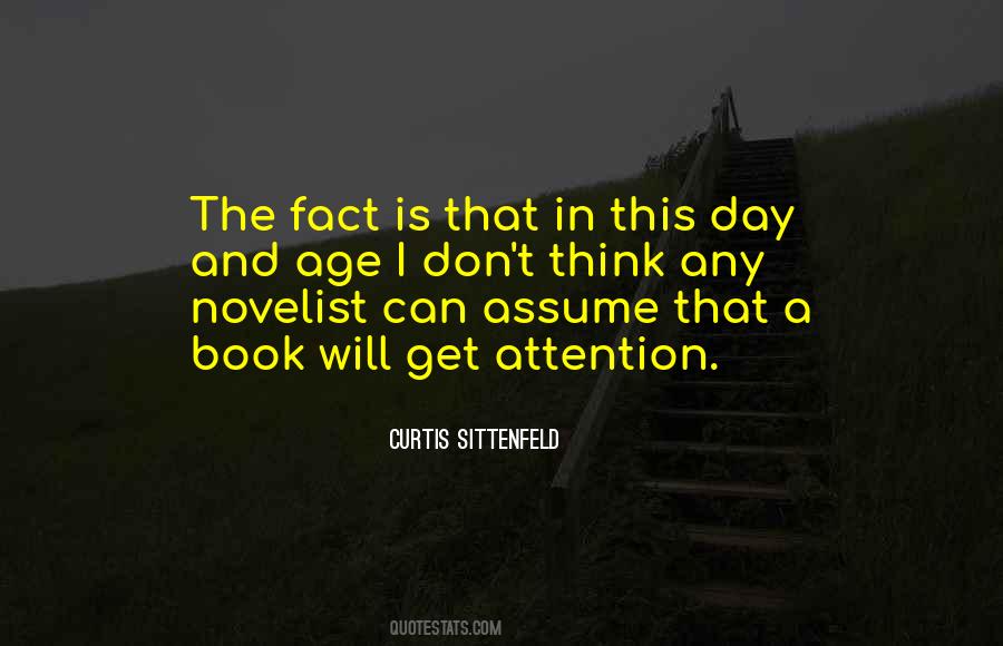 Sittenfeld Quotes #146747