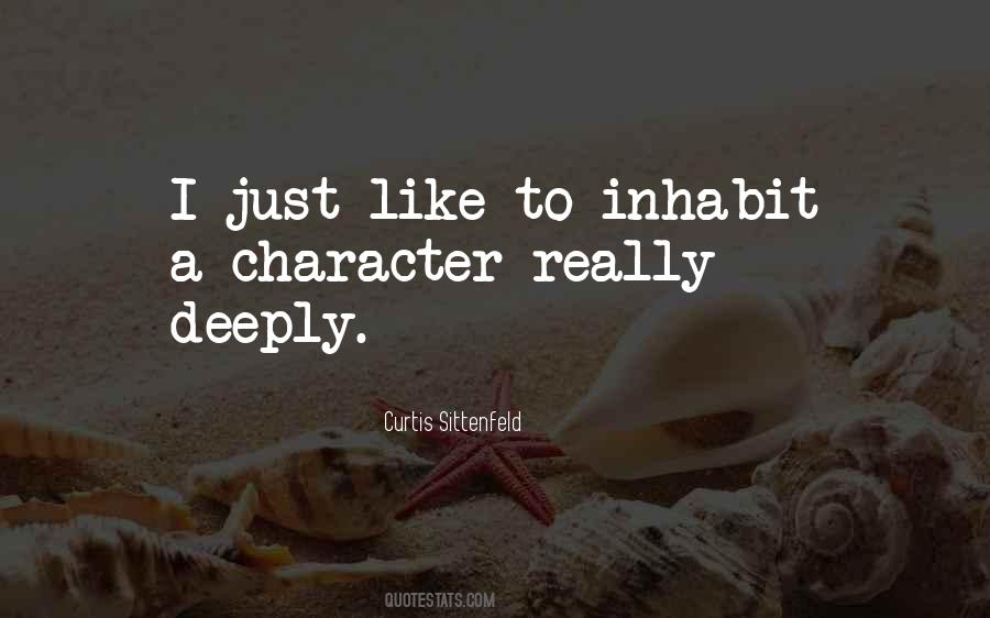 Sittenfeld Quotes #802648