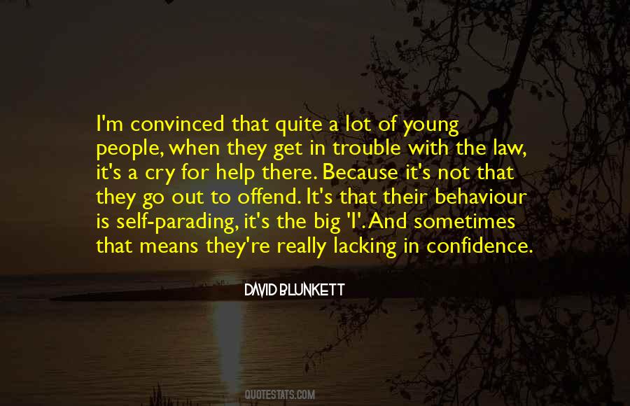 Quotes About Young People's Behaviour #781340