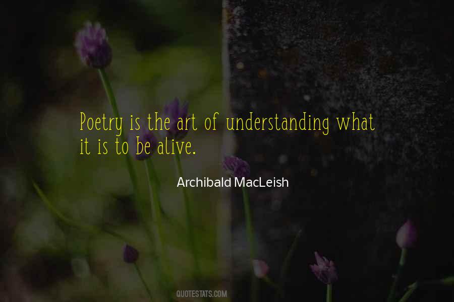 Quotes About Understanding Poetry #1182554