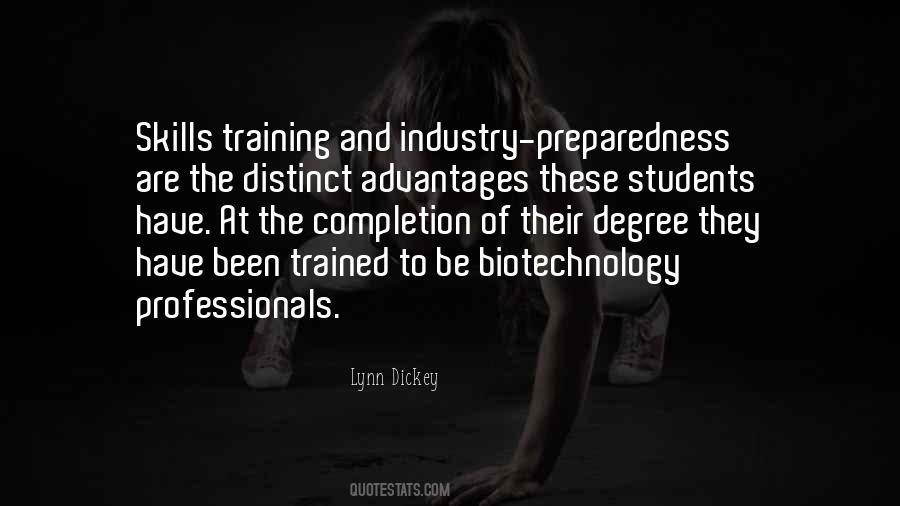 Quotes About Skills Training #1173802