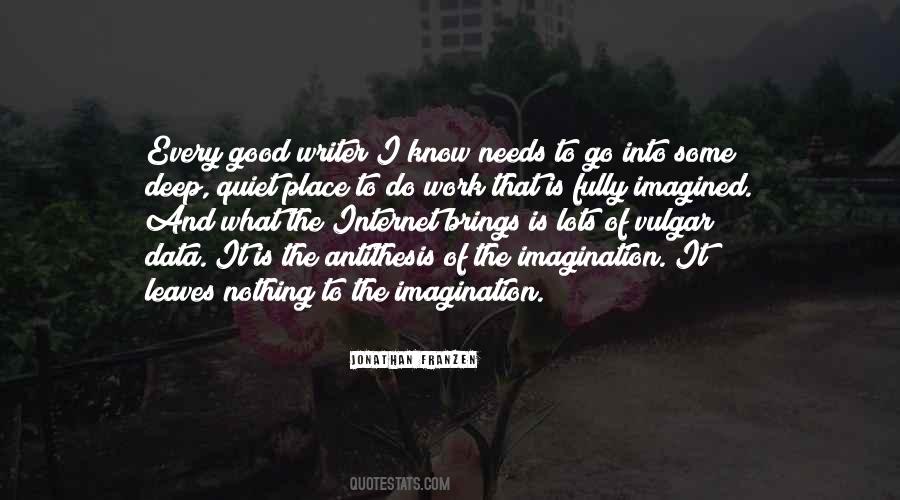 Quotes About Writing And Imagination #801627