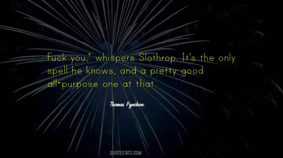 Slothrop's Quotes #236362