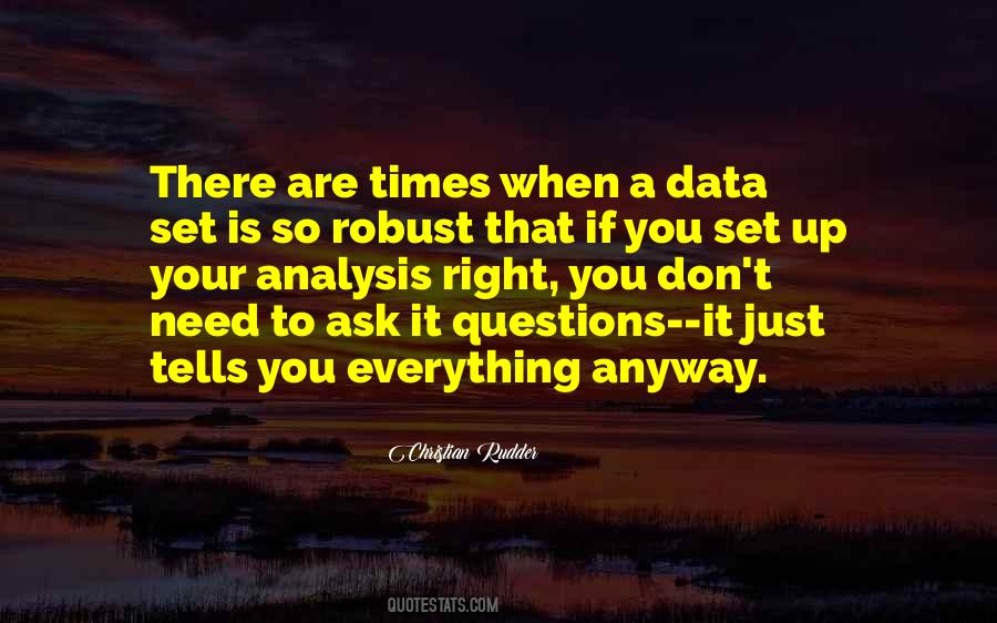 Quotes About Data Analysis #152262