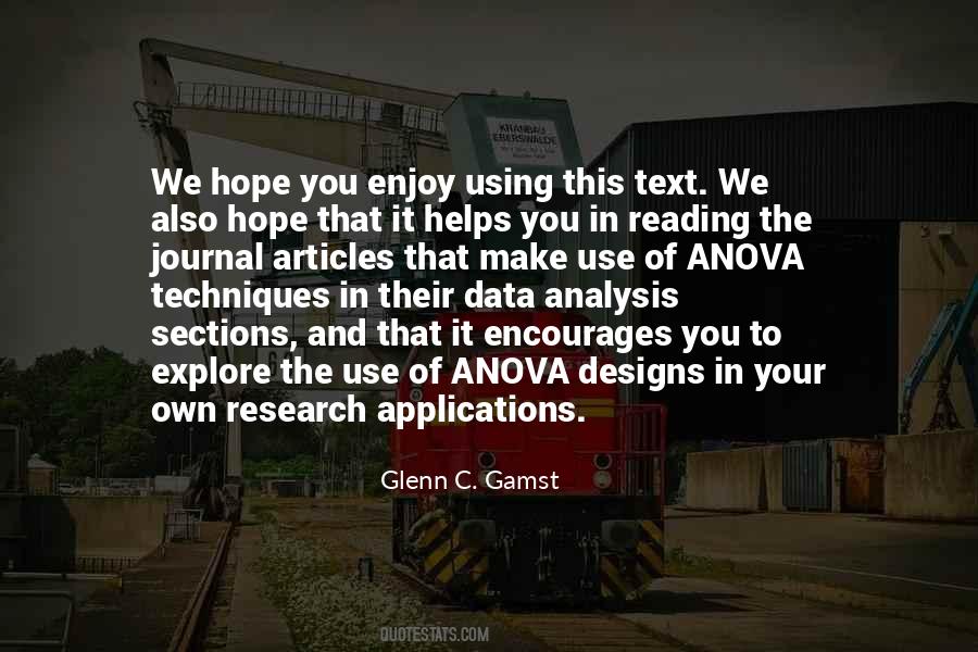 Quotes About Data Analysis #1560273
