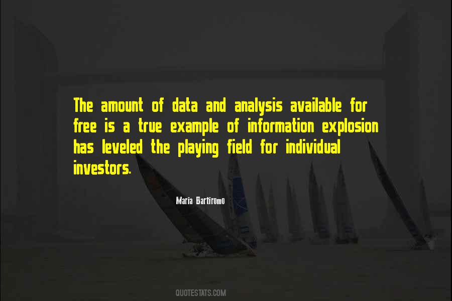 Quotes About Data Analysis #651524