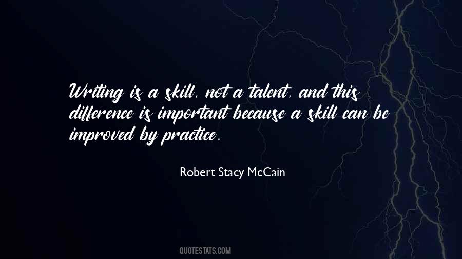 Quotes About Skill And Talent #1811368