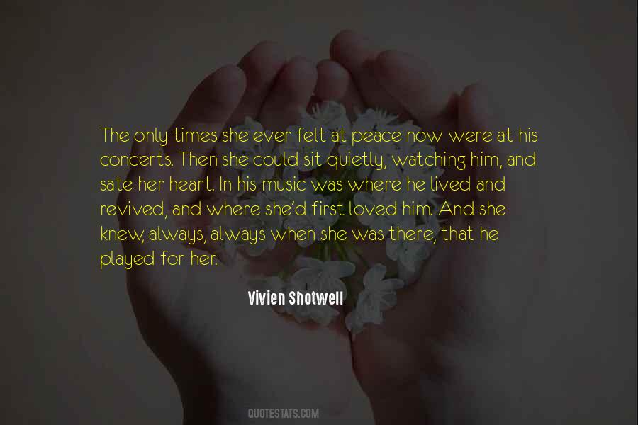 Quotes About His Love For Her #476329