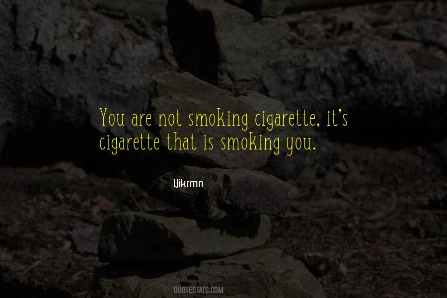 Smoking's Quotes #126700