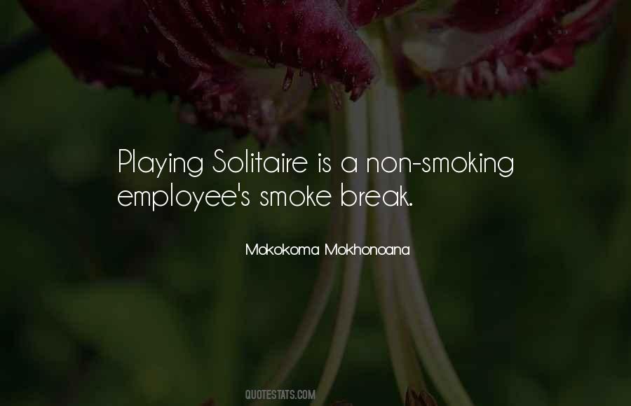 Smoking's Quotes #224995