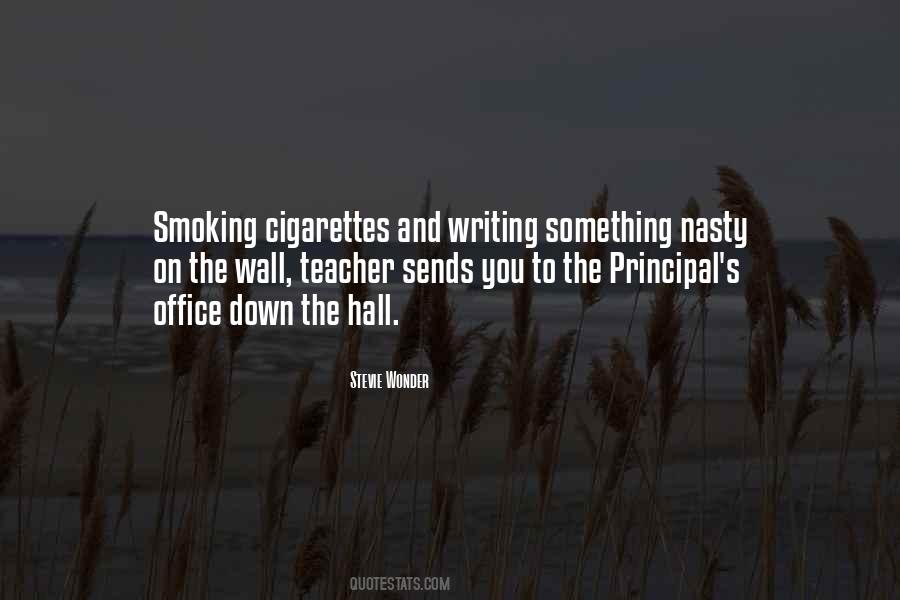 Smoking's Quotes #226679