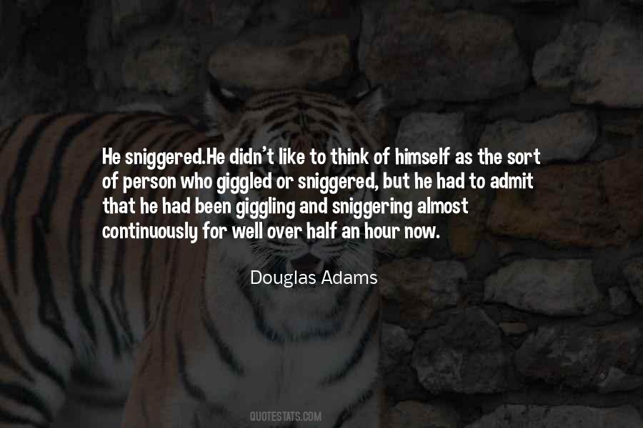 Sniggered Quotes #852291