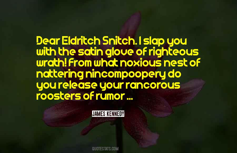 Snitch's Quotes #323352