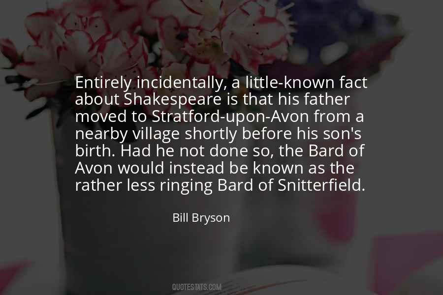 Snitterfield Quotes #1674306