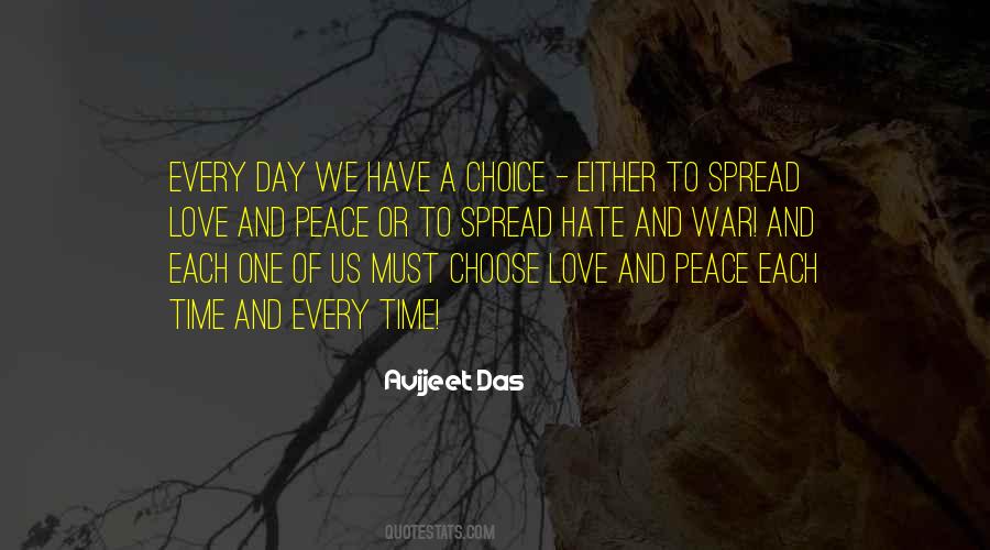 Quotes About Choose Love #1062520