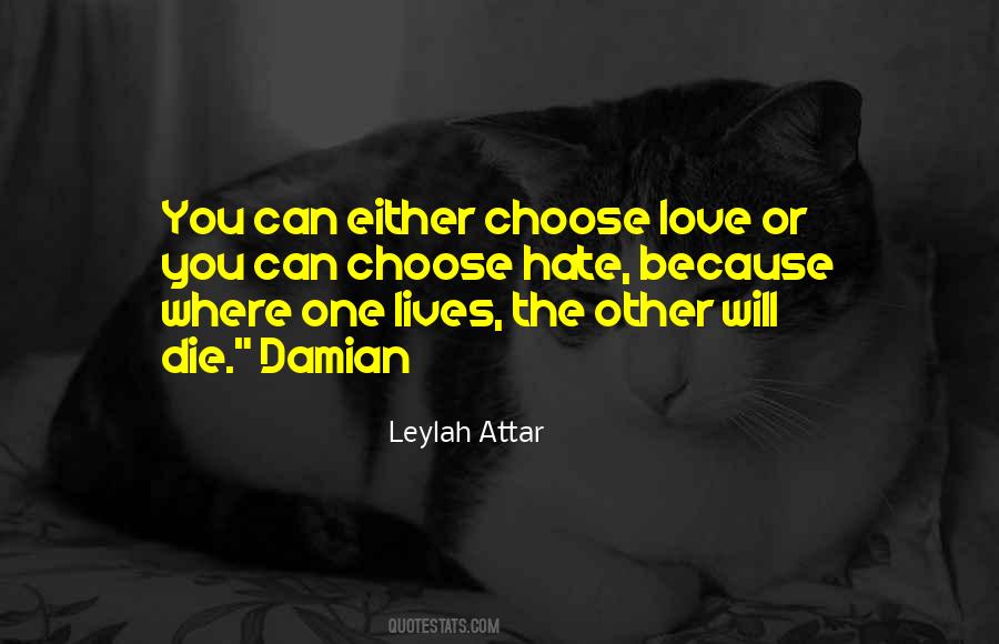 Quotes About Choose Love #711136