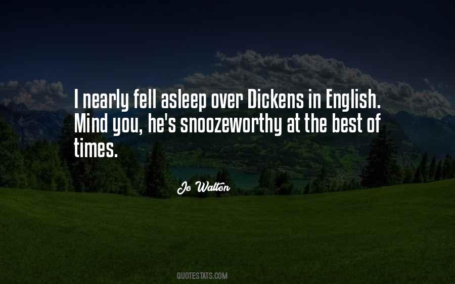 Snoozeworthy Quotes #9265