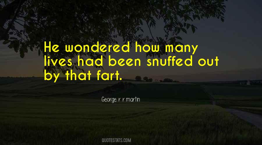 Snuffed Quotes #1135601