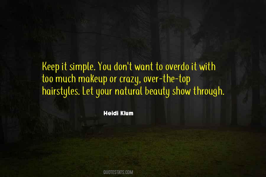 Quotes About Simple #1865196