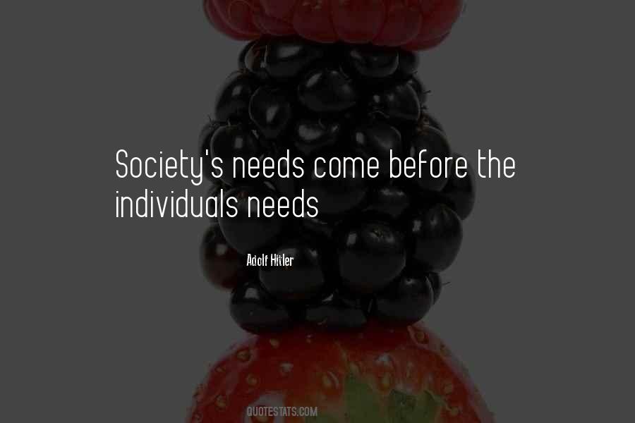 Society's Quotes #1100664