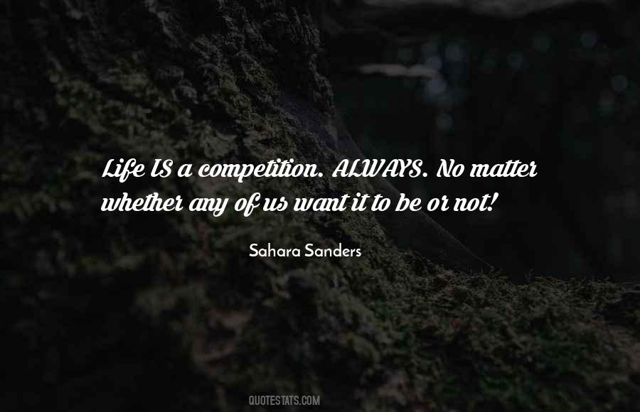 Quotes About Competition In Relationships #1369192