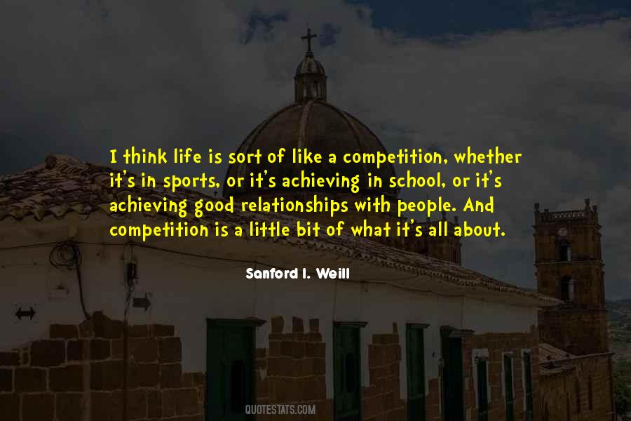 Quotes About Competition In Relationships #409659