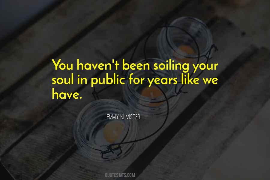 Soiling Quotes #699047