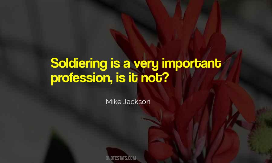 Soldiering Quotes #435901