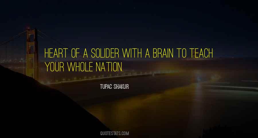 Solider Quotes #1784264