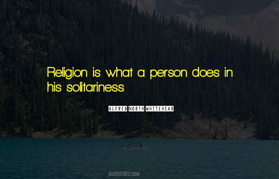 Solitariness Quotes #1729815