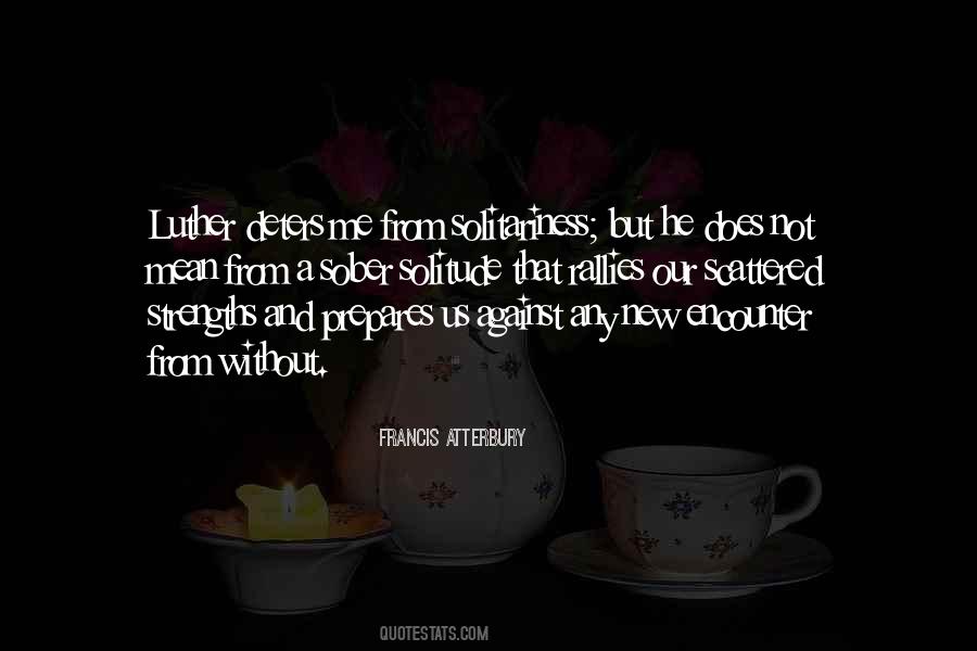 Solitariness Quotes #291622
