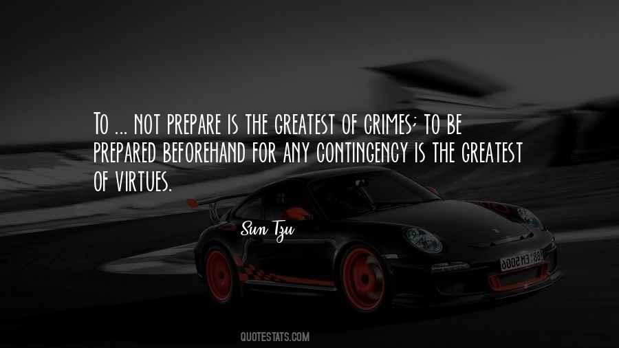 Quotes About Contingency #664037