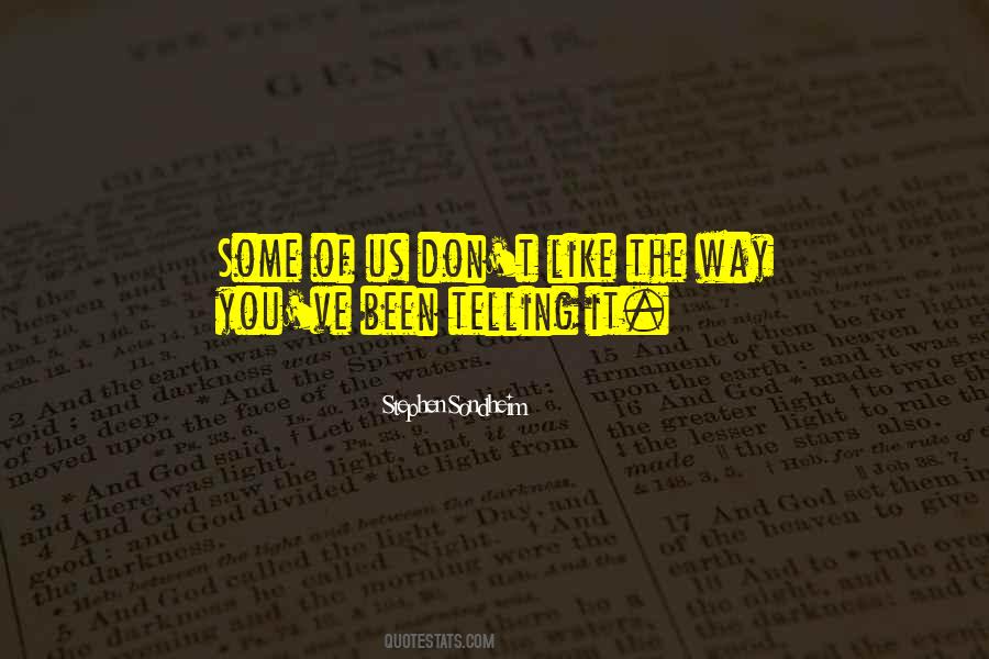 Sondheim's Quotes #257326