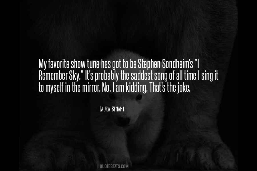 Sondheim's Quotes #759997