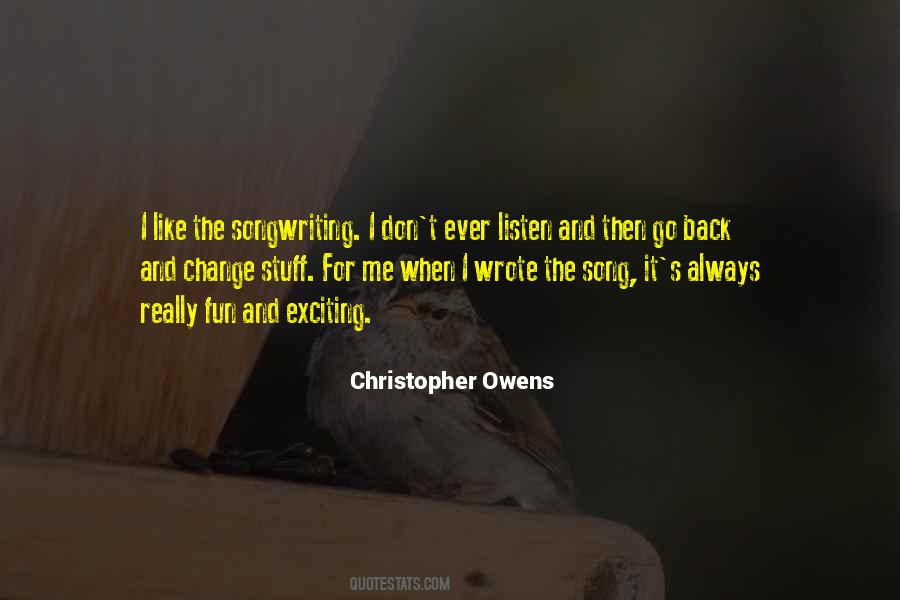 Songwriting's Quotes #555043