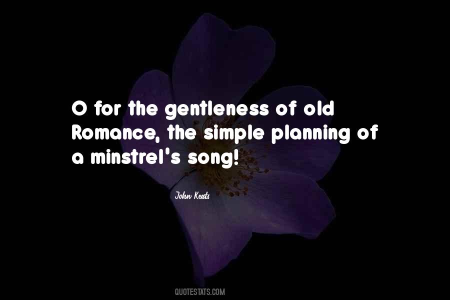 Quotes About Minstrel #1372423