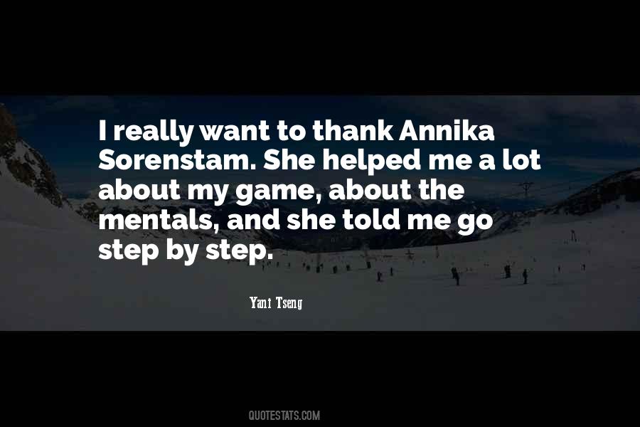 Sorenstam Quotes #1045192