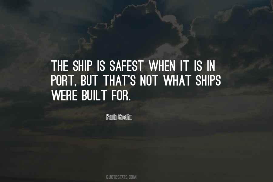 Quotes About The Ship #1259229